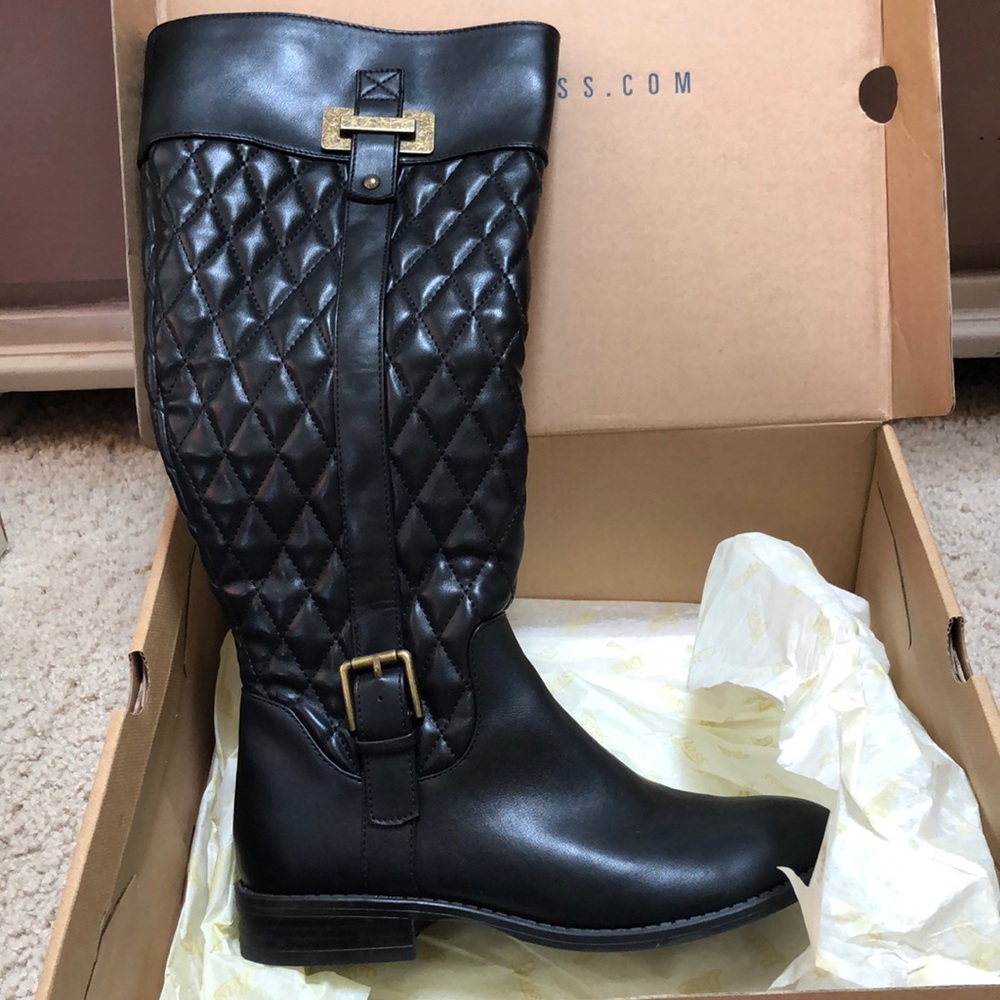Bass quilted boots